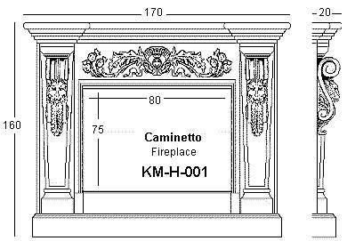 Stone fireplace and stone fireplaces -1